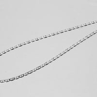 20" Flat Anchor 925 Sterling Silver Chain #2