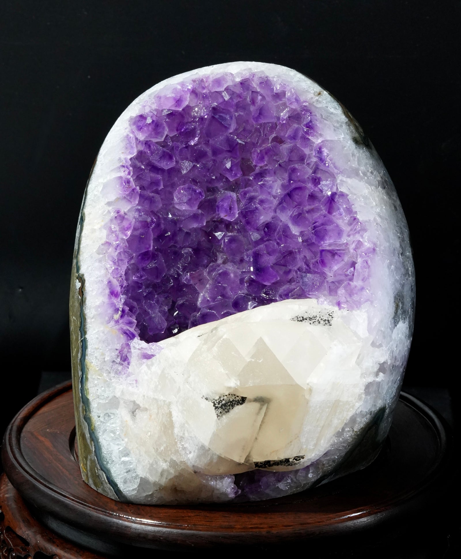 Amethyst Geode Base Cut (5.95 LB) #2875