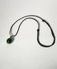 Canadian Jade River Jade Bead Pendant 17mm Natural Jade #1490