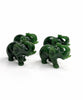 Canadian Jade Elephant Home Decor Fortune Natural Jade #1527