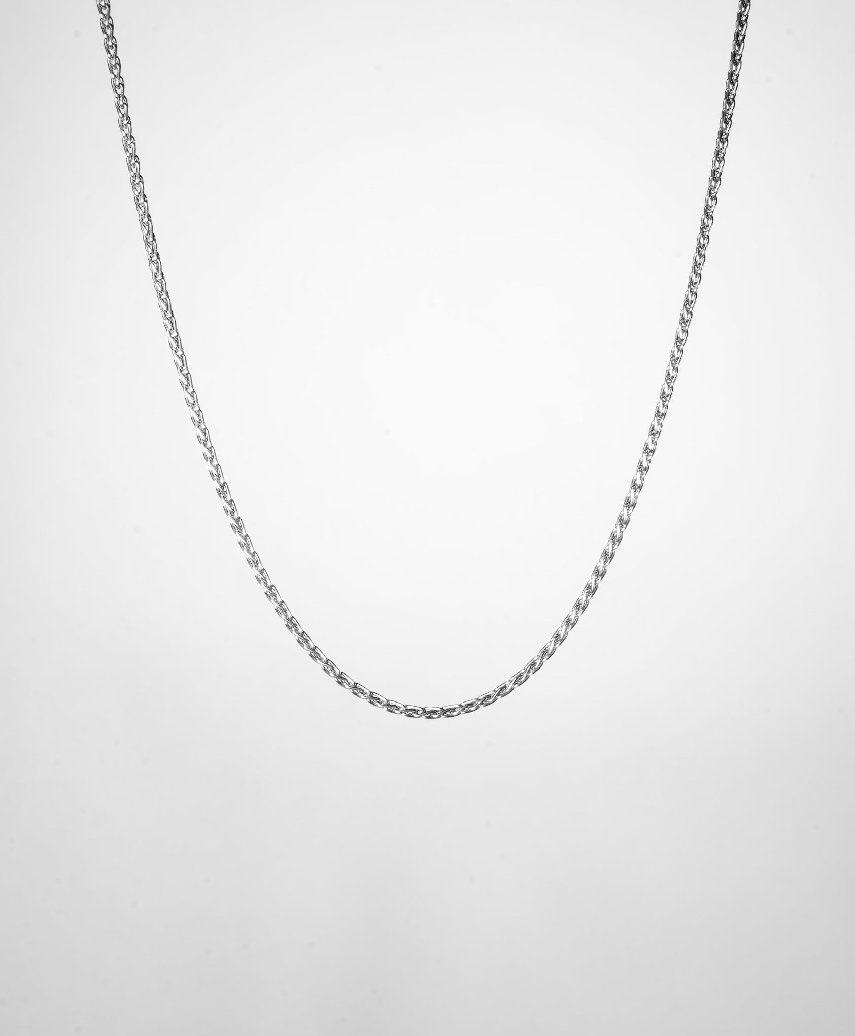 16"/ 18" Wheat Chain 925 Sterling Silver Chain #1