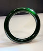 Siberian Jade Round Bangle Natural Jade Bracelet 52.5mm #1427