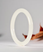 White Jade Bangle 61mm #867