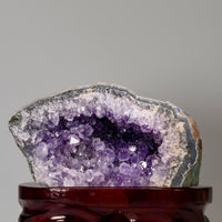 Amethyst Cluster Stone Base Cut (1.5 LB) #2950
