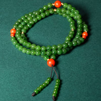 108 Polar Jade Necklace #2487