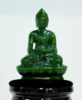 Jade Shakyamuni Buddha Decoration Natural Jade