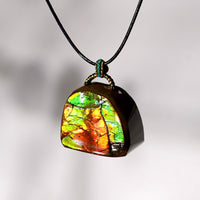 Ammolite Pendant #1320