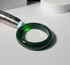 Canadian Polar Jade Bangle Natural Jade Bracelet A Grade 55.5mm #1512