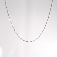 18" Singapore 925 Sterling Silver Chain #1