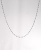 18" Singapore 925 Sterling Silver Chain #1