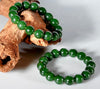 12mm Canadian Jade Beaded Bracelet #3080