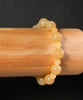 10mm Siberian Light Brown Jade Bracelet #2770