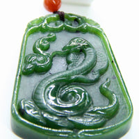 SNAKE JADE PENDANT#1763