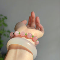 Agate Bangle - White #2109