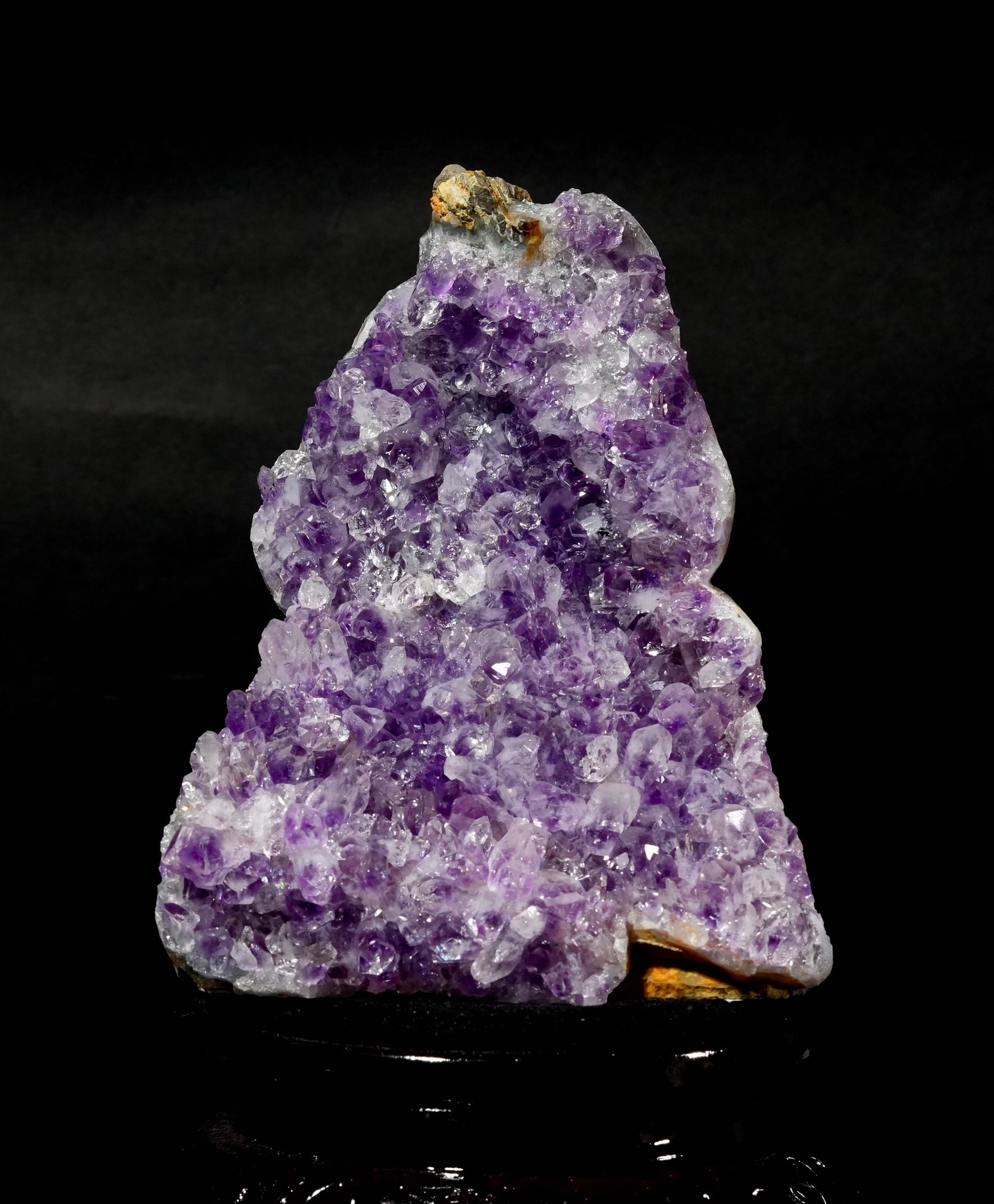 Hulu Gourd Amethyst Cluster Stone Base Cut (1.36 LB) #3038