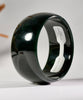 Wide Band Jade Bangle 58mm #2638