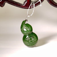 Canadian Jade Fulu Pendant Pair #1117