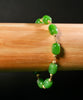 14k Siberian Jade Starry Beaded Bracelet #2417