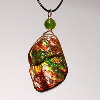 Ammolite Pendant #1321