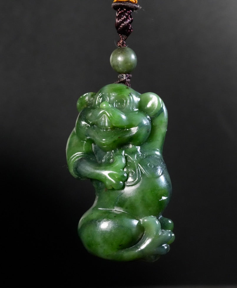 Mickey Mouse Jade Palm Stone #1775