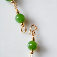 6mm Polar Jade Starry Beaded Bracelet #2402