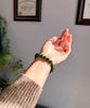 Canadian Old Mine Polar Jade Bracelet Jade Beaded Bracelet Natural Jade 10 mm #2455
