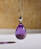 14k Natural Amethyst Pendant #2661