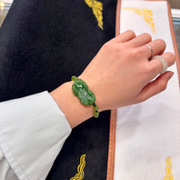 Canadian Jade Pixiu Bracelet #2636