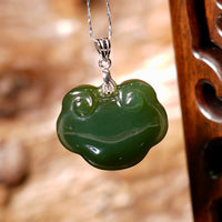 Hetian Jade Ruyi Pendant #1278