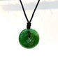 Polar Jade Peace Buckle Pendant Eternal Protection 35mm Natural Jade #1134