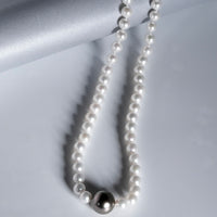 Akoya & Tahitian Saltwater Pearl Necklace #537