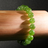 9.5mm Siberiana Jade Beaded Bracelet #2763