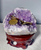 Amethyst Geode Base Cut (2 LB) #3093