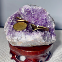 Amethyst Geode Base Cut (2 LB) #3093