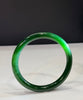 Siberian Jade Round Bangle Natural Jade Bracelet 56mm #1420
