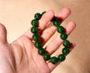 12mm Canadian Jade Beaded Bracelet #3078
