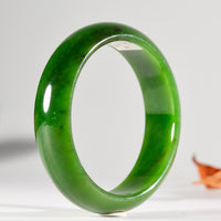 Siberian Jade Bangle 59.6mm #132