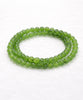 Siberian Jade Beaded Necklace 108 Beads 6mm Natural Jade #2620