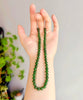 6mm Polar Jade Grade Beaded Necklace #2415