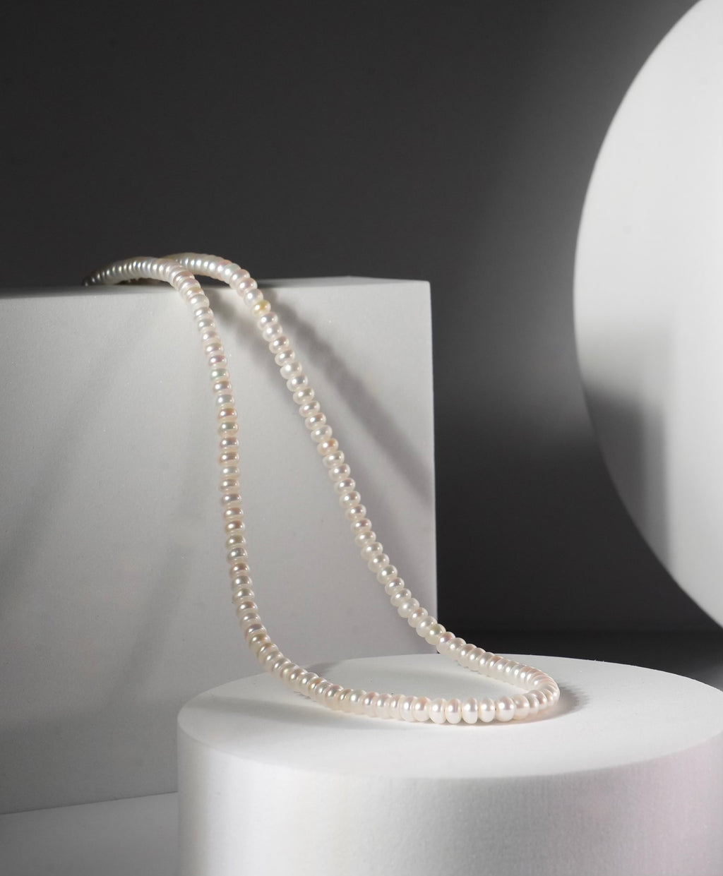 16" 18K  Freshwater Pearl Necklace #2234