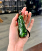 Canadian Polar Jade Hand Held Wealth In Abundance Pendant Natural Jade 85mm #2998