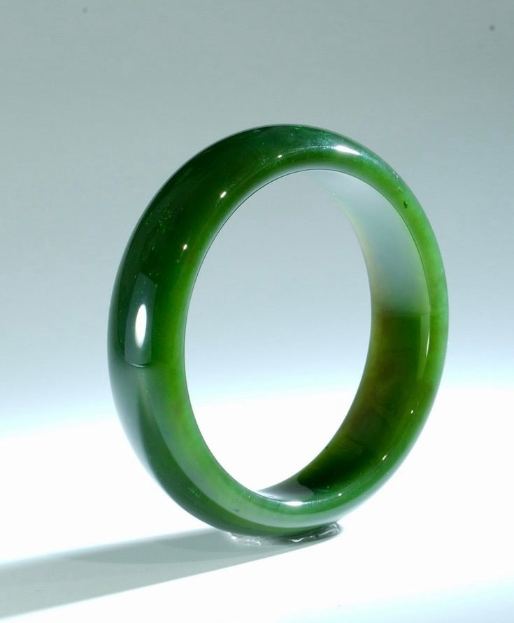 A Canadian Jade Bangle 55mm #185