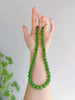 10mm Polar Jade Beaded Necklace #2963