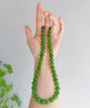 10mm Polar Jade Beaded Necklace #2963
