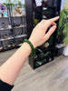 Siberian Jade Round Bangle Natural Jade Bracelet 59.5mm #1563