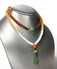 108 Hetian Sugar Jade Necklace #2651-1