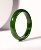 Canadian Polar Jade Bangle Natural Jade Bracelet AAA Grade 59mm #1372