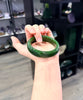 Canadian Polar Jade Bangle Natural Jade Bracelet A Grade 55.5mm #1520
