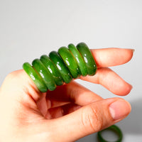 Siberian Jade Band Ring #3071