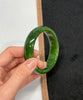 Polar Jade Bangle Natural Jade Bracelet A Grade 56.7mm #1058